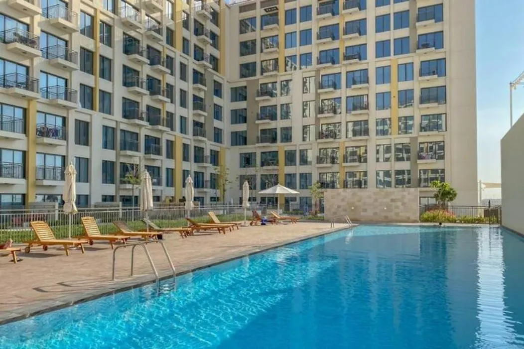 Modern 1-Bed Apartment With City Views Near Town Square Dubai United Arab Emirates